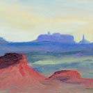 Oil Painting - Monument Valley Vista